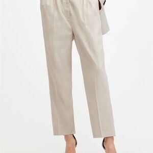 ALLSAINTS Whitney Linen Blend Trouser Pants Size 2 US